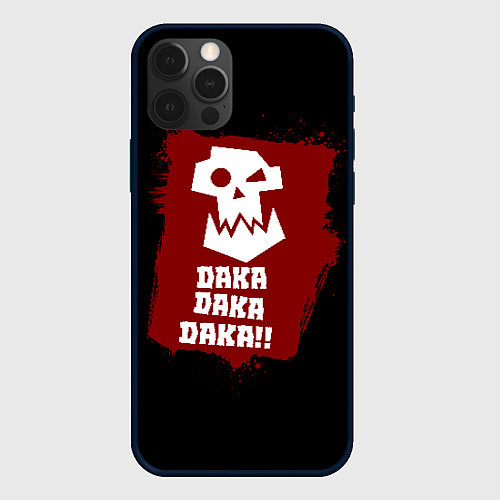 Чехол iPhone 12 Pro Daka-дакка: орки / 3D-Черный – фото 1