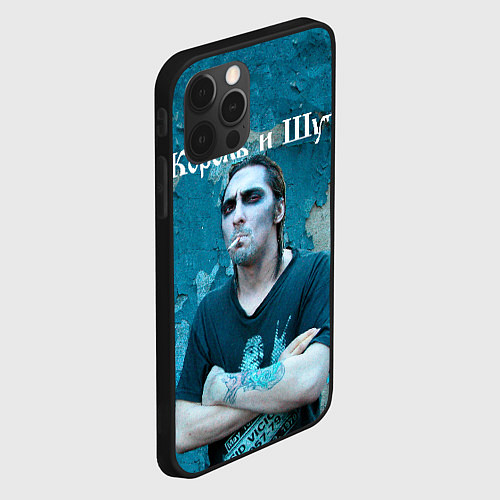 Чехол iPhone 12 Pro Король и Шут / 3D-Черный – фото 2