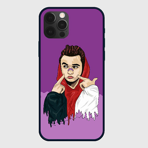 Чехол iPhone 12 Pro GONE Fludd / 3D-Черный – фото 1