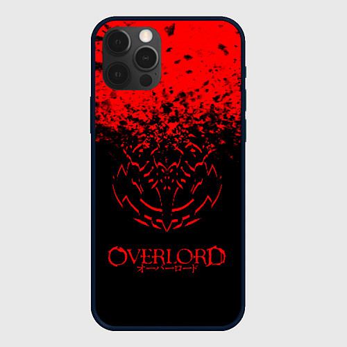 Чехол iPhone 12 Pro Overlord / 3D-Черный – фото 1