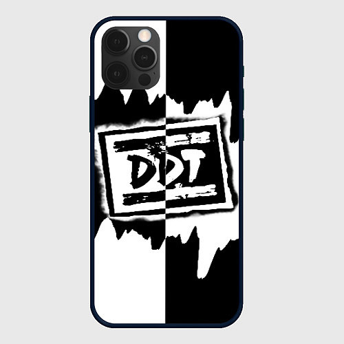 Чехол iPhone 12 Pro ДДТ / 3D-Черный – фото 1