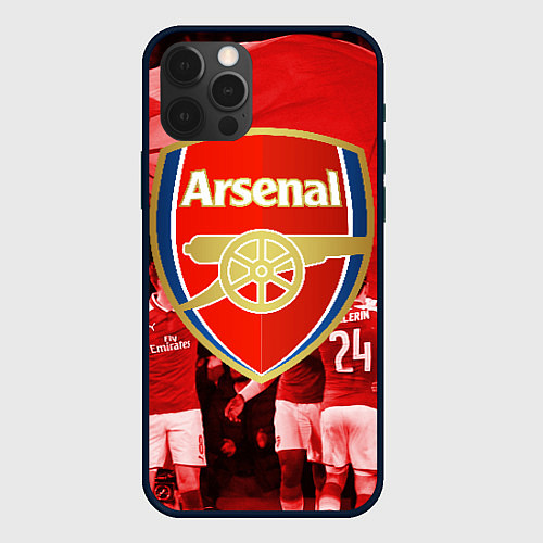 Чехол iPhone 12 Pro Arsenal / 3D-Черный – фото 1