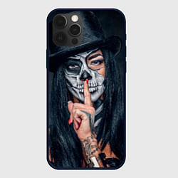 Чехол iPhone 12 Pro Девушка halloween