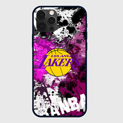 Чехол iPhone 12 Pro Лос-Анджелес Лейкерс, Los Angeles Lakers