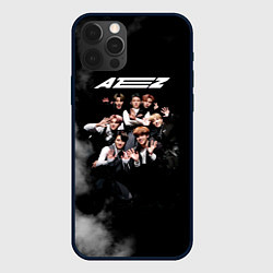 Чехол для iPhone 12 Pro Ateez, цвет: 3D-черный