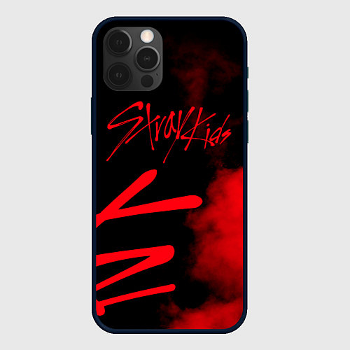 Чехол iPhone 12 Pro Stray Kids / 3D-Черный – фото 1