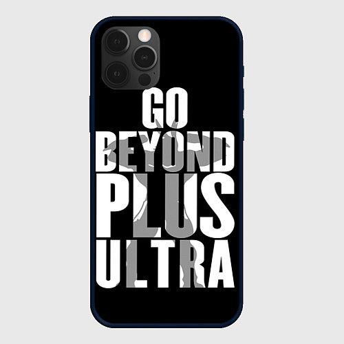 Чехол iPhone 12 Pro Моя геройская академия / 3D-Черный – фото 1