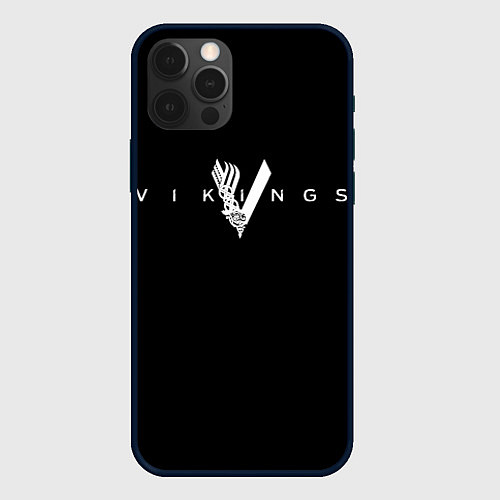 Чехол iPhone 12 Pro Vikings / 3D-Черный – фото 1