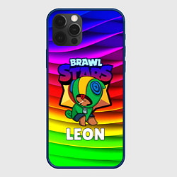 Чехол iPhone 12 Pro BRAWL STARS LEON