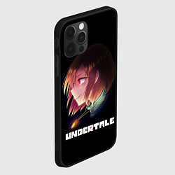 Чехол для iPhone 12 Pro UNDERTALE, цвет: 3D-черный — фото 2