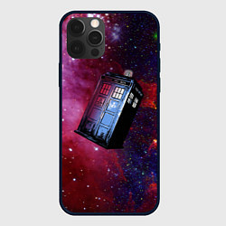 Чехол для iPhone 12 Pro Doctor Who, цвет: 3D-черный