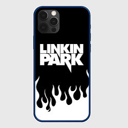 Чехол iPhone 12 Pro Linkin Park: Black Flame