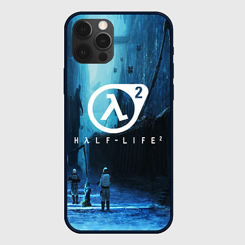 Чехол iPhone 12 Pro HALF-LIFE 2 / 3D-Черный – фото 1
