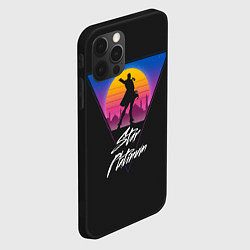 Чехол для iPhone 12 Pro Приключения ДжоДжо, цвет: 3D-черный — фото 2