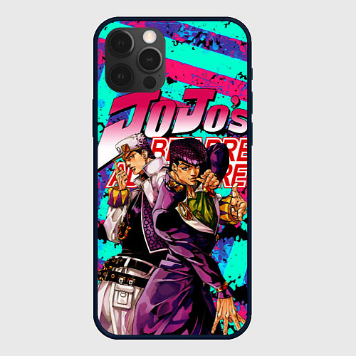 Чехол iPhone 12 Pro Jojo / 3D-Черный – фото 1