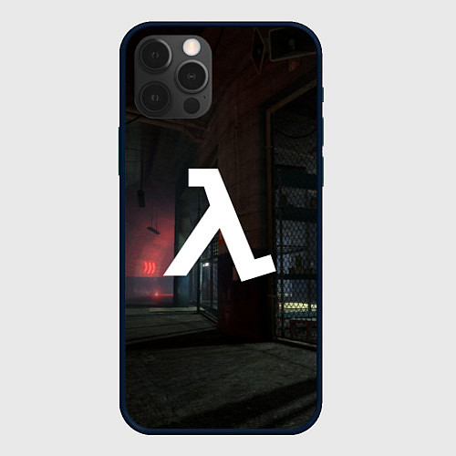 Чехол iPhone 12 Pro HALF-LIFE / 3D-Черный – фото 1