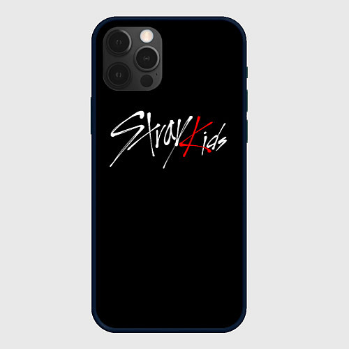 Чехол iPhone 12 Pro STRAY KIDS / 3D-Черный – фото 1