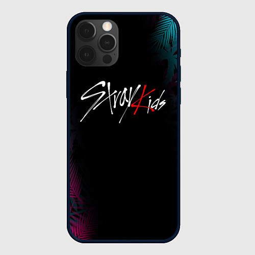 Чехол iPhone 12 Pro STRAY KIDS / 3D-Черный – фото 1