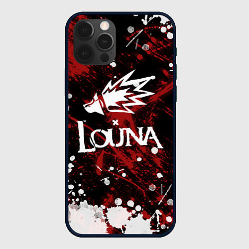 Чехол iPhone 12 Pro Louna / 3D-Черный – фото 1