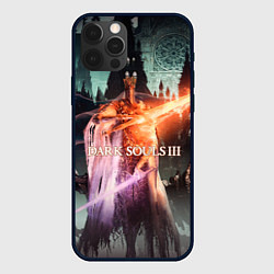 Чехол для iPhone 12 Pro Dark Souls 3 Pontiff Sulyvahn, цвет: 3D-черный