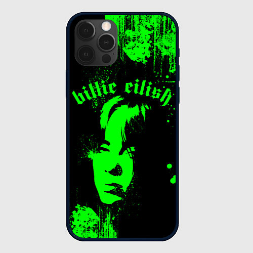 Чехол iPhone 12 Pro Billie eilish / 3D-Черный – фото 1