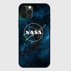 Чехол для iPhone 12 Pro NASA, цвет: 3D-черный