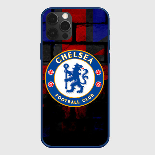 Чехол iPhone 12 Pro Chelsea / 3D-Тёмно-синий – фото 1