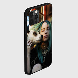 Чехол для iPhone 12 Pro BILLIE EILISH, цвет: 3D-черный — фото 2