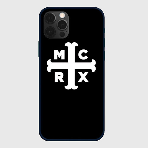 Чехол iPhone 12 Pro My chemical romance / 3D-Черный – фото 1