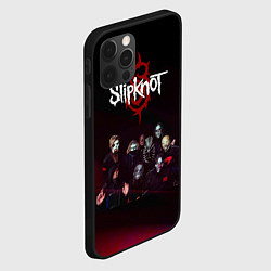 Чехол для iPhone 12 Pro Slipknot, цвет: 3D-черный — фото 2