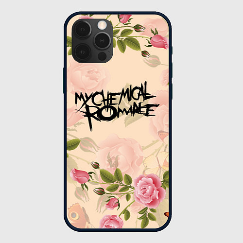 Чехол iPhone 12 Pro My Chemical Romance / 3D-Черный – фото 1