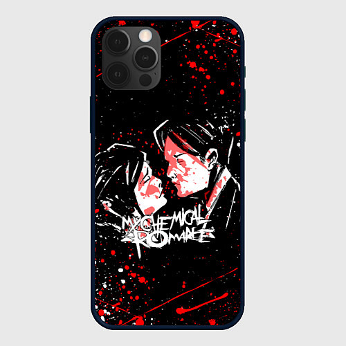 Чехол iPhone 12 Pro My Chemical Romance / 3D-Черный – фото 1