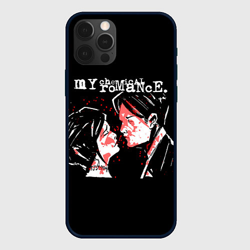 Чехол iPhone 12 Pro My Chemical Romance / 3D-Черный – фото 1