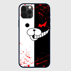 Чехол для iPhone 12 Pro MONOKUMA, цвет: 3D-черный