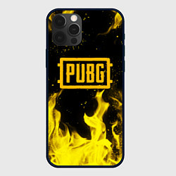 Чехол для iPhone 12 Pro PUBG, цвет: 3D-черный