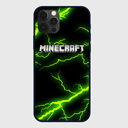 Чехол для iPhone 12 Pro MINECRAFT STORM, цвет: 3D-черный