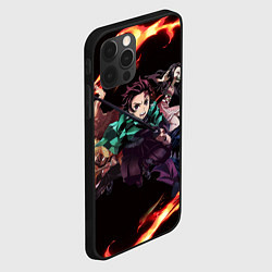 Чехол для iPhone 12 Pro KIMETSU NO YAIBA, цвет: 3D-черный — фото 2