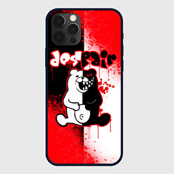 Чехол для iPhone 12 Pro MONOKUMA, цвет: 3D-черный