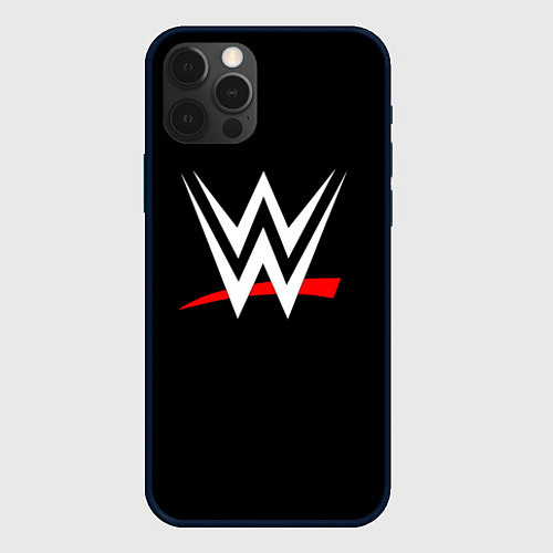 Чехол iPhone 12 Pro WWE / 3D-Черный – фото 1