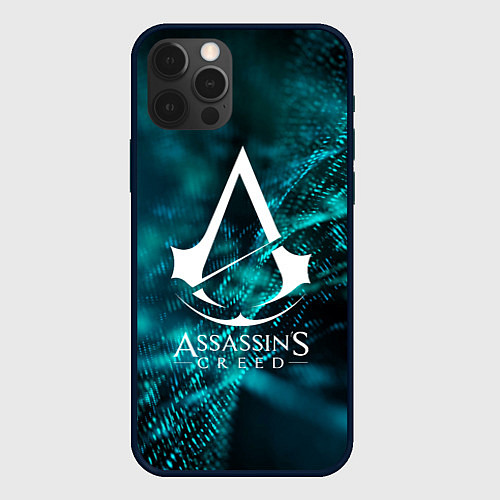 Чехол iPhone 12 Pro ASSASSINS CREED / 3D-Черный – фото 1