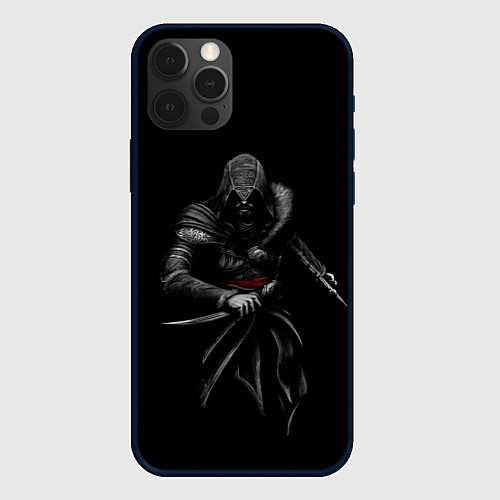 Чехол iPhone 12 Pro Assassin’s Creed / 3D-Черный – фото 1