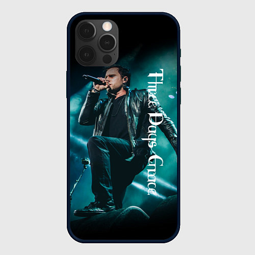 Чехол iPhone 12 Pro Three Days Grace / 3D-Черный – фото 1