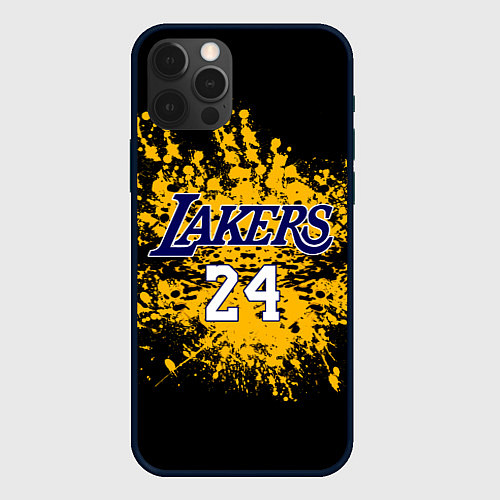 Чехол iPhone 12 Pro Kobe Bryant / 3D-Черный – фото 1