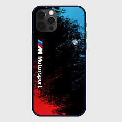 Чехол для iPhone 12 Pro БМВ Мотоспорт, цвет: 3D-черный