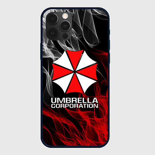 Чехол iPhone 12 Pro UMBRELLA CORP / 3D-Черный – фото 1