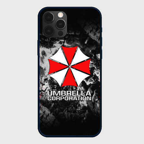 Чехол iPhone 12 Pro UMBRELLA CORP / 3D-Черный – фото 1