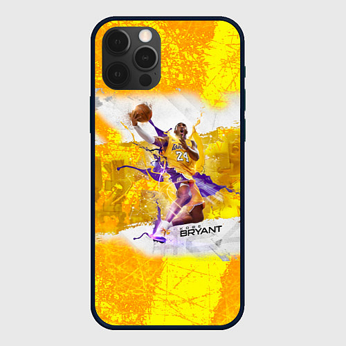 Чехол iPhone 12 Pro Kobe Bryant / 3D-Черный – фото 1