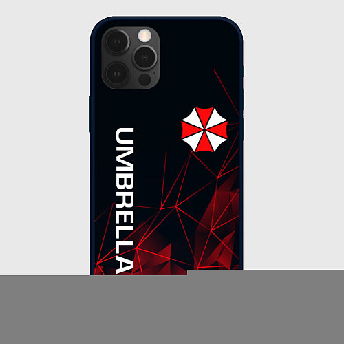 Чехол iPhone 12 Pro UMBRELLA CORP / 3D-Черный – фото 1