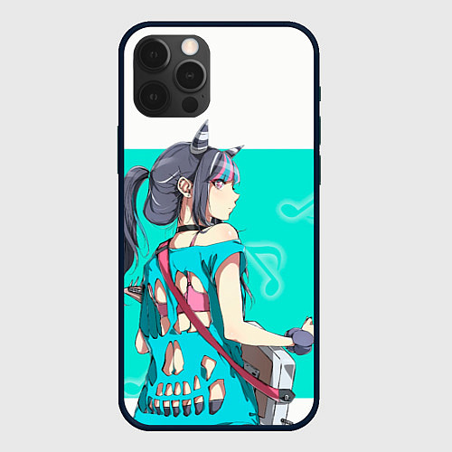 Чехол iPhone 12 Pro Ibuki Mioda / 3D-Черный – фото 1