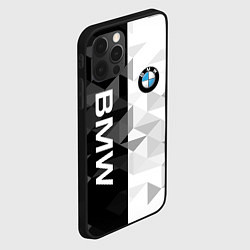 Чехол для iPhone 12 Pro BMW, цвет: 3D-черный — фото 2